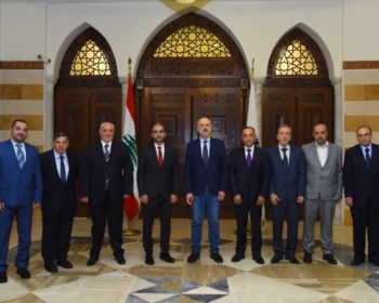 The visit of the Board of Directors and General Manager of the Fund to His Excellency the Minister of Interior and Municipalities