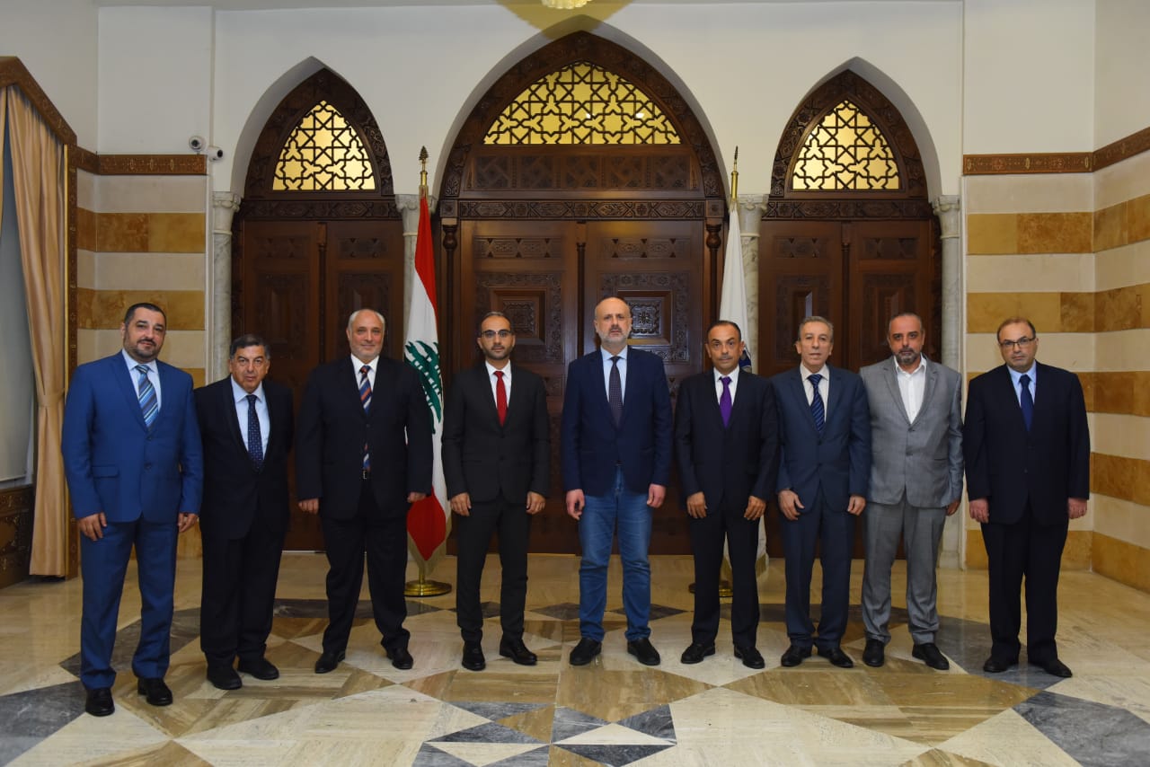 The visit of the Board of Directors and General Manager of the Fund to His Excellency the Minister of Interior and Municipalities